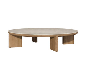 Amanu round coffee table