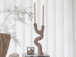 Artpiece candle holder