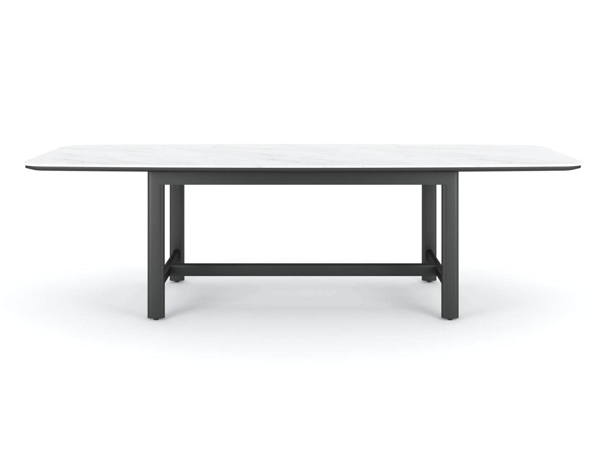 Bight curved dining table