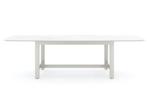 Bight curved dining table