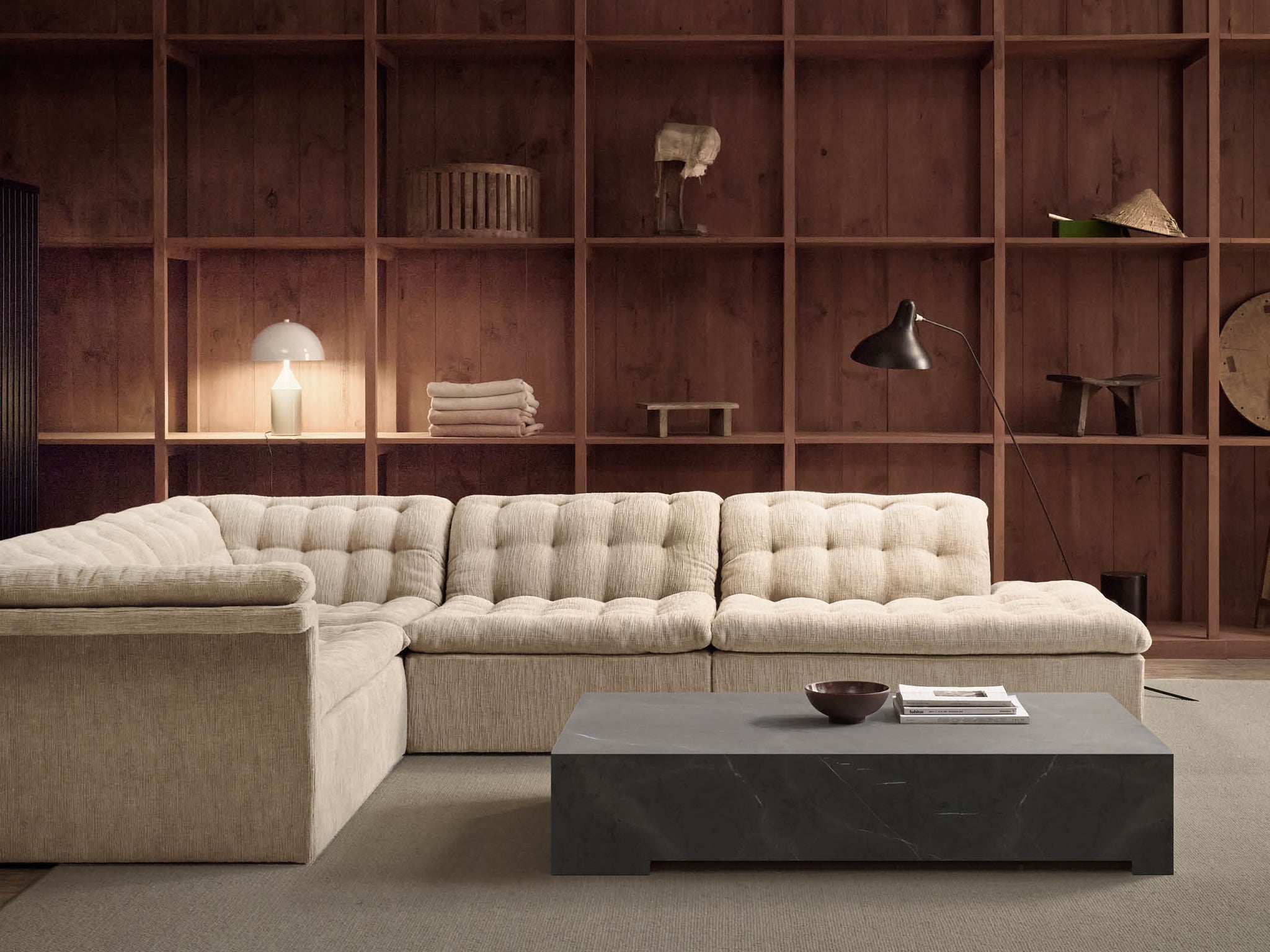 Furrow modular sofa