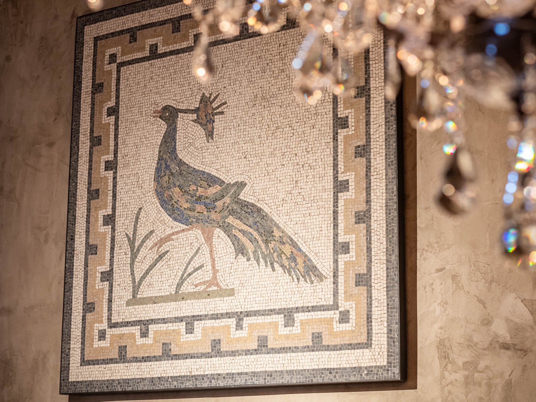 Mosaic Artwork - Peacock